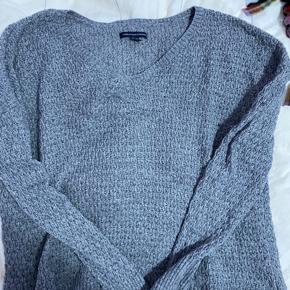 Grey American Eagle Sweater